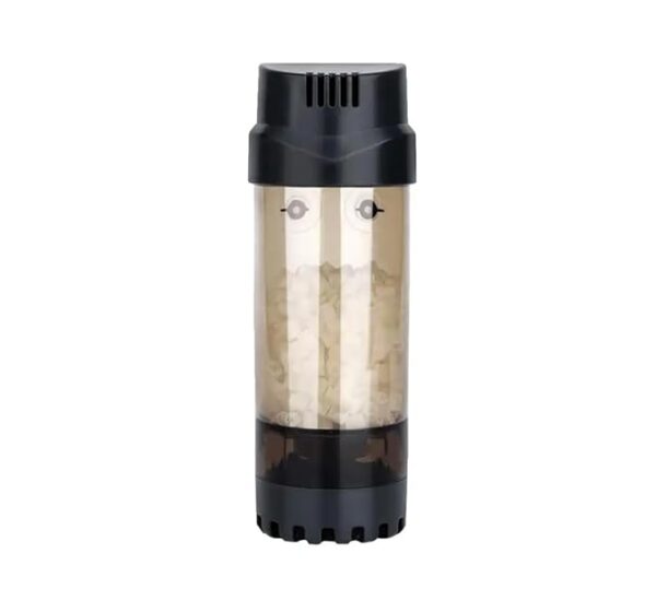 YEE Fluidized Bed Aquarium Filter, Multi-Layer Biological Filtration System with Moving Bed Biofilm Reactor, Air Pump Powered Water Purification
