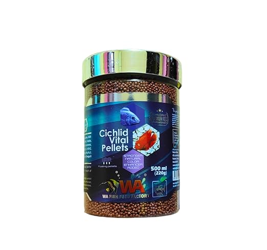 WA Cichlid Vital Floating Pellets (220g/ 500ml) | MECOMMERCE