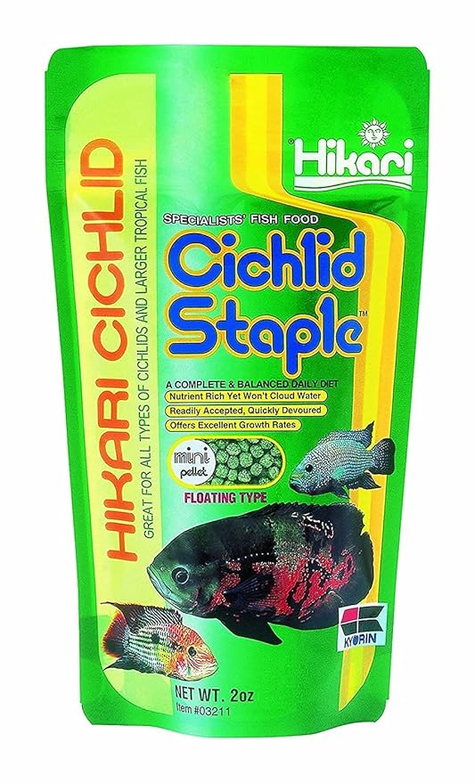 Hikari Tropical Cichlid Staple, Daily Diet for Cichlids and Larger Tropical Fish | MECOMMERCE