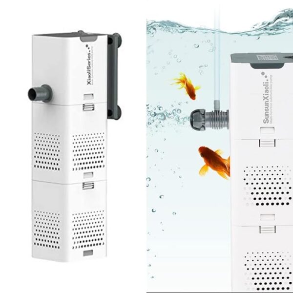 Sun-sun Xiaoli (XQP-1500F | 20W | 1500L/h | XQP Series Multi-Function Submersible Filtration Pump | Suitable Tank Size : 3-4 Feet