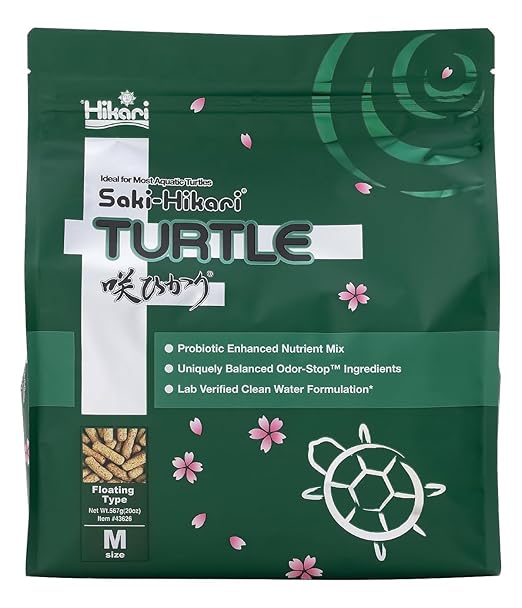 Saki-Hikari Turtle 567g, Aquatic Turtle Food with Hikari-Germ™ Probiotics and Calcium | MECOMMERCE